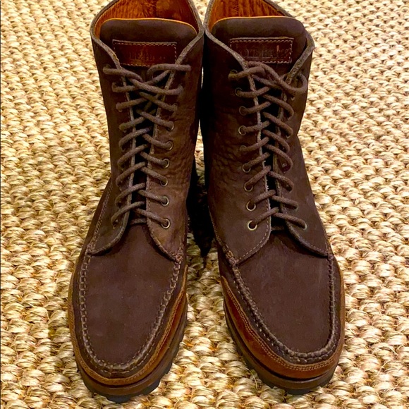 NWOT Cole Haan Country Brown Leather AnkleBoots 11 - Picture 1 of 5